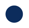 Dark Blue Circle #0C2C5C​